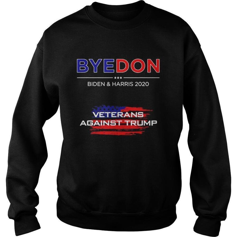 Byedon Funny Bidenharris Vets Against Trump Bye Don 2020 Sweatshirt